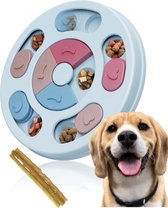 Joyha Honden Puzzel Met 1 Gratis Hondensnoepje | Buffelhuidrol | Honden speelgoed | Honden speeltjes | Slow feeder | Honden Intelligentie | Denkspelletje |  Puppyspeelgoed | Anti Schrokbak | Interactieve | Langzame Voerbak | Dog puzzle | Hondenpuzzel