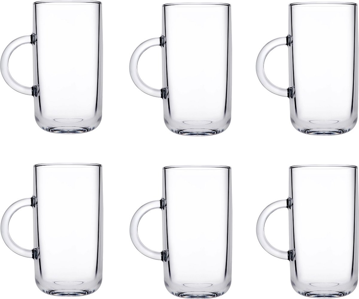 Pasabahce Theeglas Iconic 27 cl - Hardglas Transparant 6 Stuks