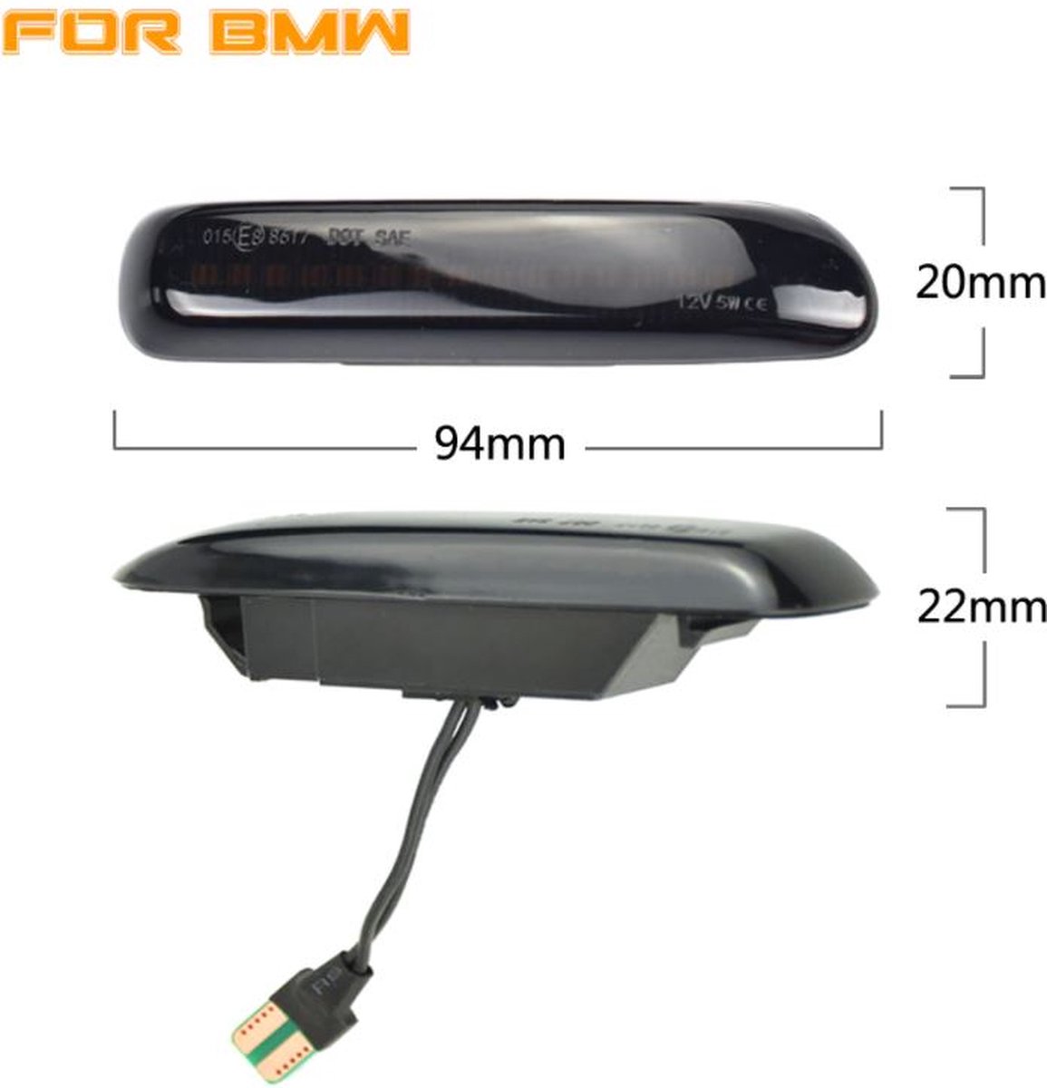 Knipperlichten Set Wit Design E46 Sedan / Touring 1998 - 2001