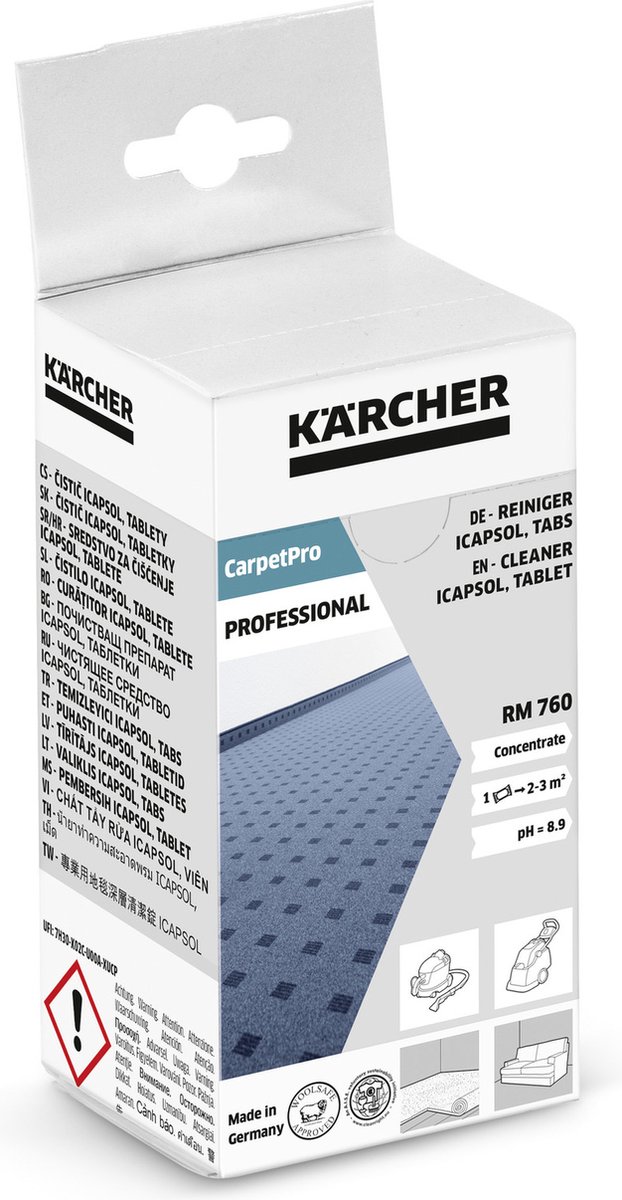 Kärcher Professional RM 760 CarpetPro Tapijtreinigingsmiddel (16st)
