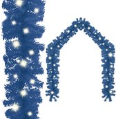 Kerstslinger met LED-lampjes 5 m blauw