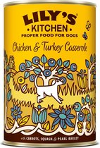 Lily's kitchen dog chicken / turkey casserole (6X400 GR)