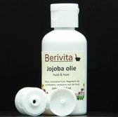 Jojoba Olie Puur 50ml - Koudgeperste en Onbewerkte Jojoba Oil - Huidolie en Haarolie