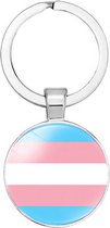 Akyol Genderqueer Pride sleutelhanger | Regenboog | Pride -pride sleutelhanger voor sleutelhanger cadeau -LGBT | Zwart | Gay | lesbian | trans | cadeau | kado | geschenk | gift | v