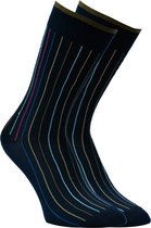Hobby - Sokken - 2-pack - Egyptisch katoen - Blauw - 3067 - Schoenmaat: 40-45