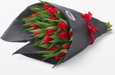 TuKiss Valentijn Tulpen Boeket 27 stelen luxe cadeauverpakking