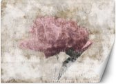 Trend24 - Behang - Abstracte Bloemen In Pastelkleuren - Vliesbehang - Fotobehang 3D - Behang Woonkamer - 150x105 cm - Incl. behanglijm