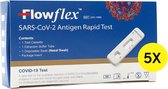 Flowflex Zelftest corona - Sneltest Covid - Flowflex - 5 stuks - Per stuk verpakt - CE Keurmerk - NL bijsluiter