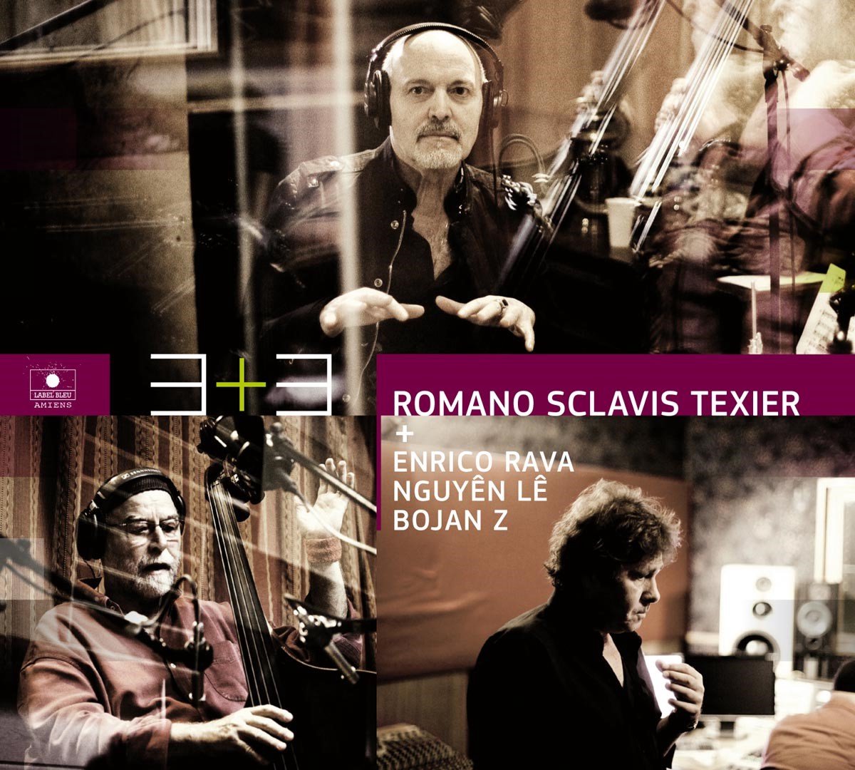Aldo Romano, Louis Sclavis, Henri Texier - 3+3 (CD)