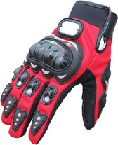 Motorhandschoenen - Rood - Handschoenen Motor & Scooter - Maat XXL - Touchscreen - Bescherming