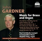 Cosmopolitan Brass, Paul Archibald, Stephen King - Gardner: Music For Brass And Organ (CD)