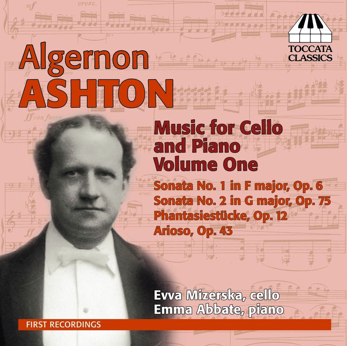 Evva Mizerska & Emma Abbate - Algernon Ashton: Music For cello and Piano volume 1 (CD)