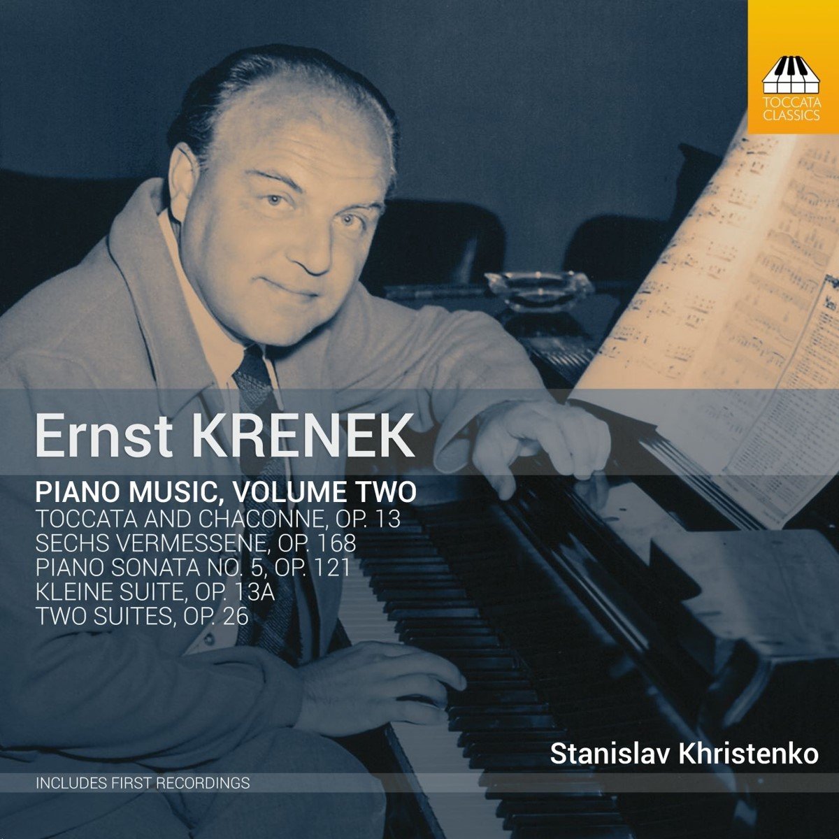 Stanislav Khristenko - Ernst Krenek: Piano Music, Volume 2 (CD)