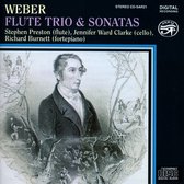 Preston, Ward Clarke, Burnett - Weber: Flute Trio And Sonatas (CD)