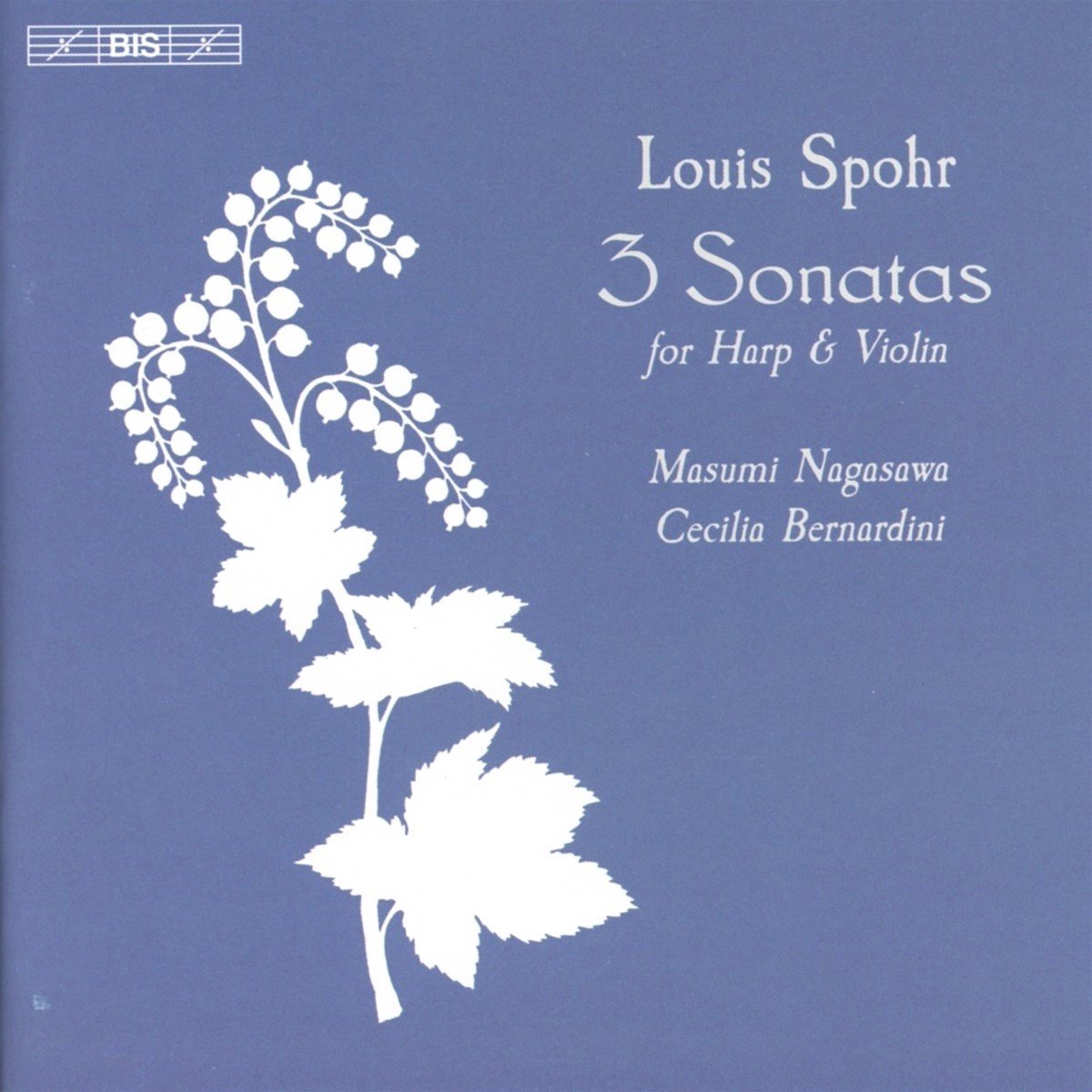 Masumi Nagasawa & Cecilia Bernardini - Spohr: 3 Sonatas For Harp And Violin (SACD)