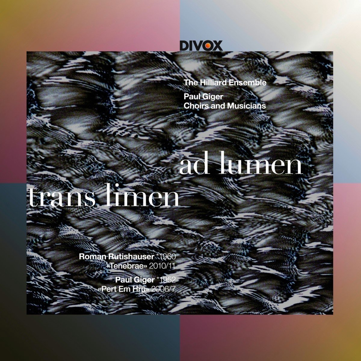 The Hilliard Ensemble & Paul Giger - Trans Limen Ad Lumen (CD)