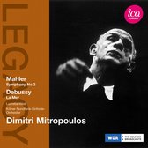 Lucretia West, Kölner Rundfunk-Sinfonie-Orchester, Dimitri Mitropoulos - Mahler: Symphony No.3/Debussy: La Mer (2 CD)