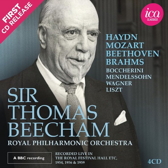 Royal Philharmonic Orchestra, Sir Thomas Beecham - Haydn, Mozart, Beethoven, Brahms (4 CD)