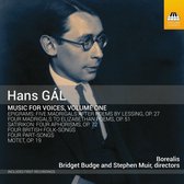 Bridget Budge, Borealis, Stephen Muir - Hans Gál: Music For Voices, Volume One (CD)