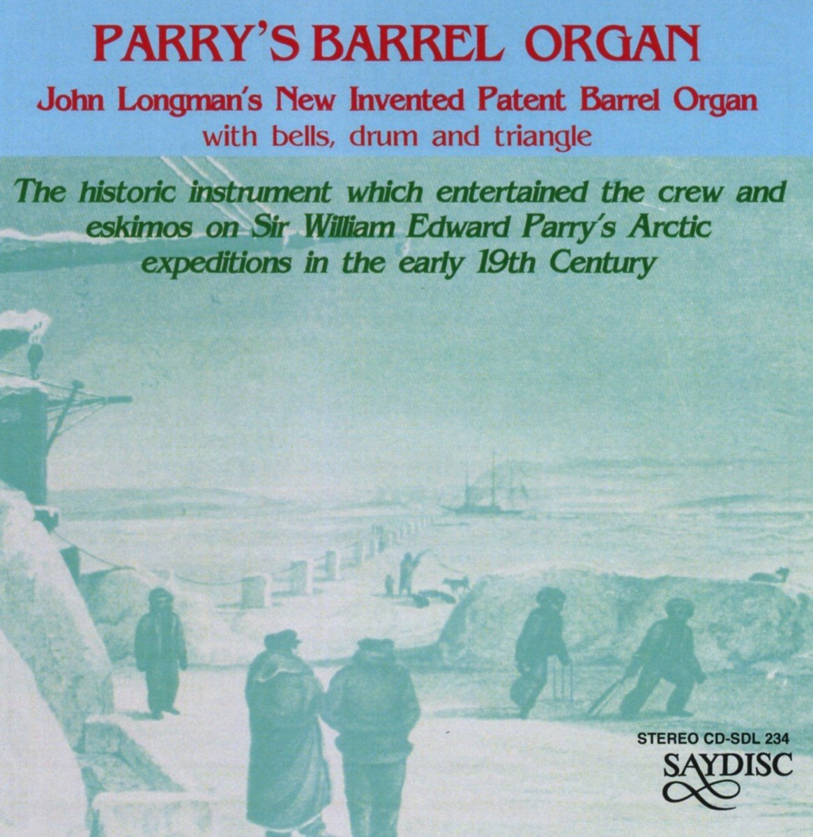 John Longman - Parry's Barrel Organ (CD)