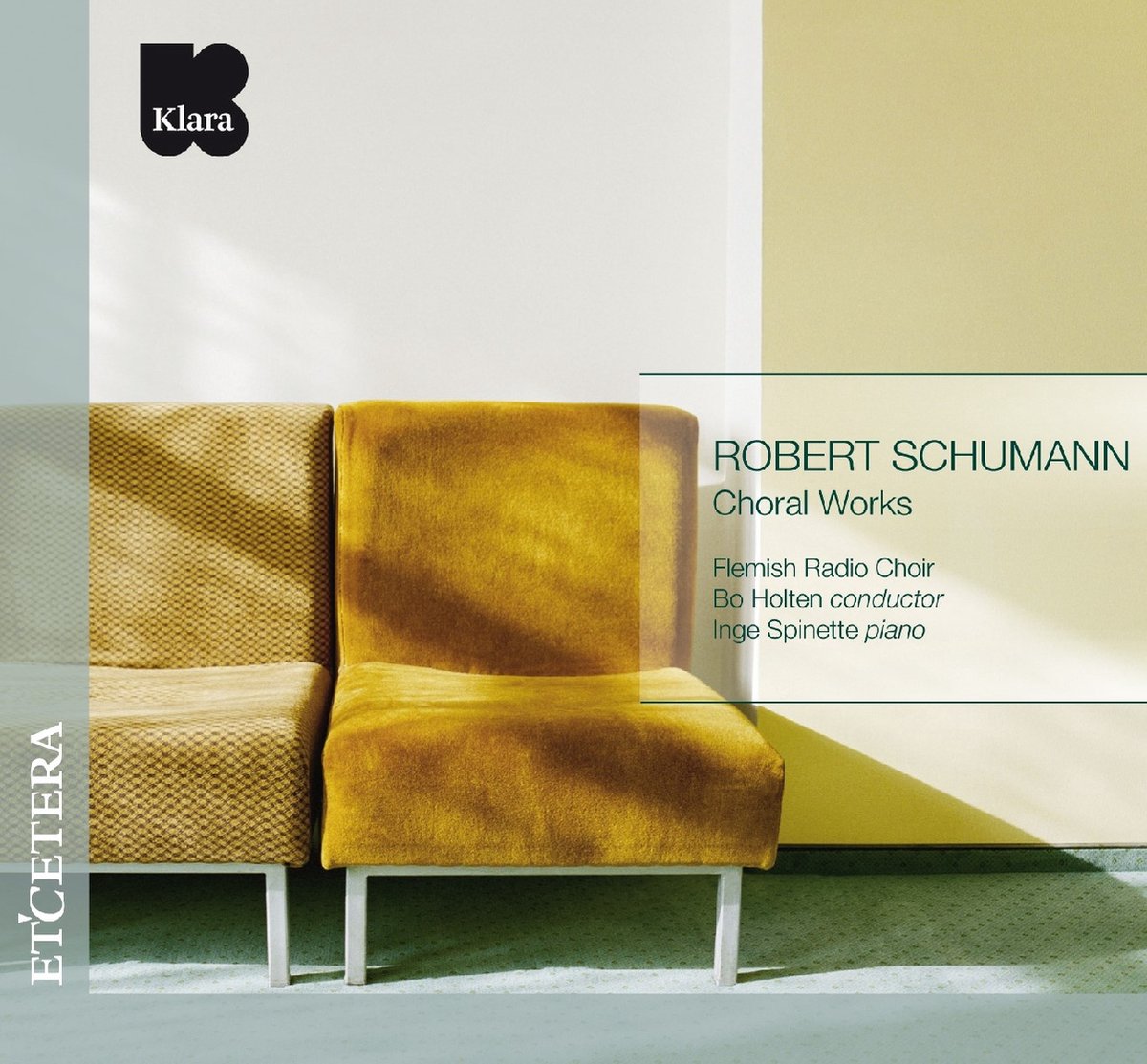 Inge Spinette, Vlaams Radio Koor, Bo Holten - Schumann: Choral Works (CD)