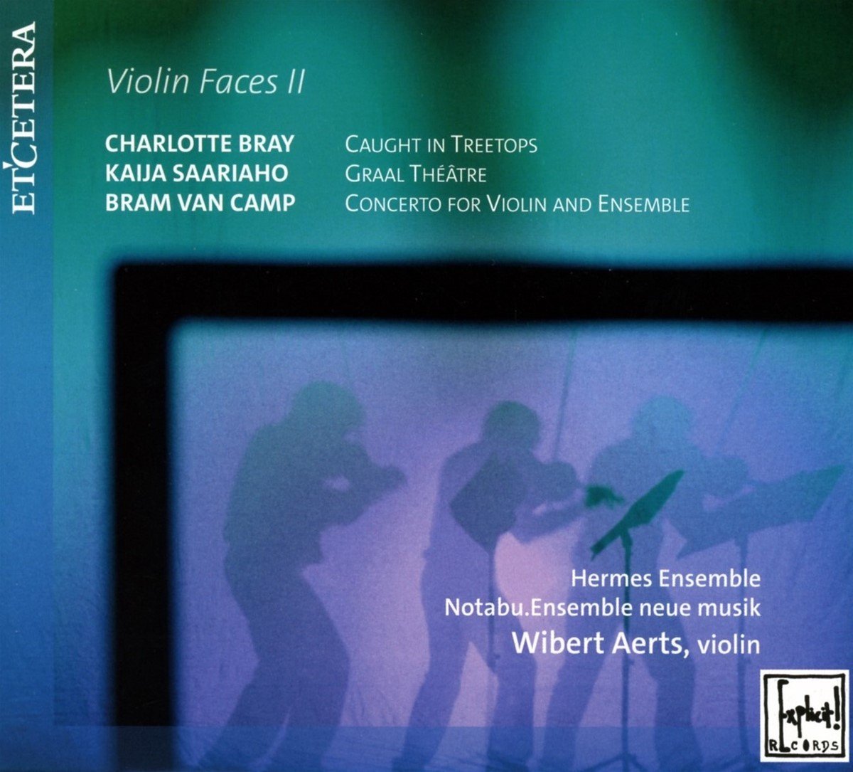 HERMESensemble, Ensemble Notabu, Wibert Aerts - Violin Faces II (CD)