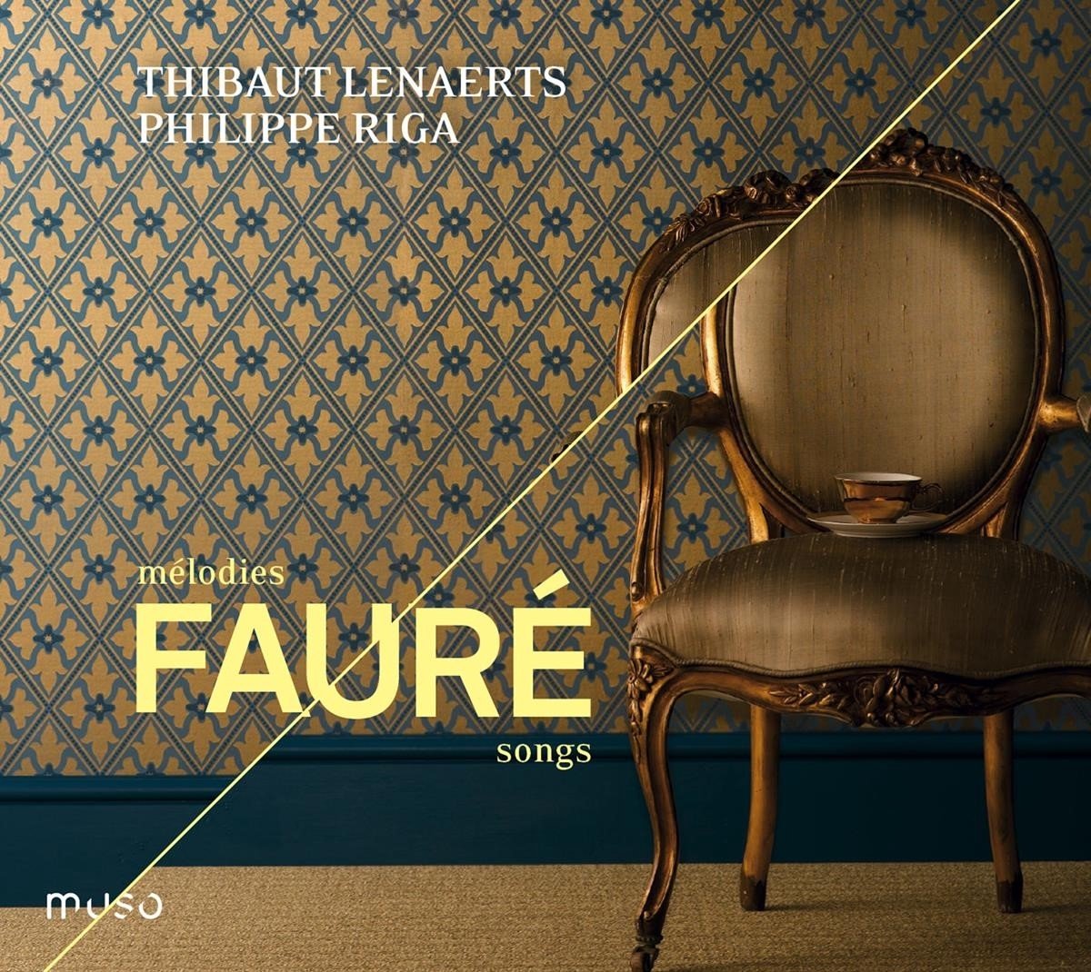 Thibaut Lenaerts & Philippe Riga - Fauré: Mélodies (CD)