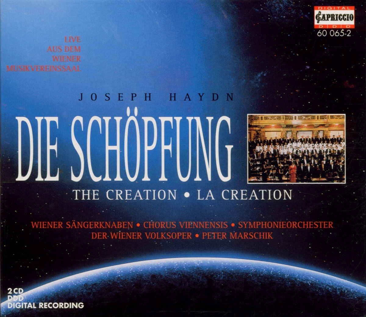 Wiener Sängerknaben, Chorus Viennensis, Peter Marschik Haydn The Creation (CD),...
