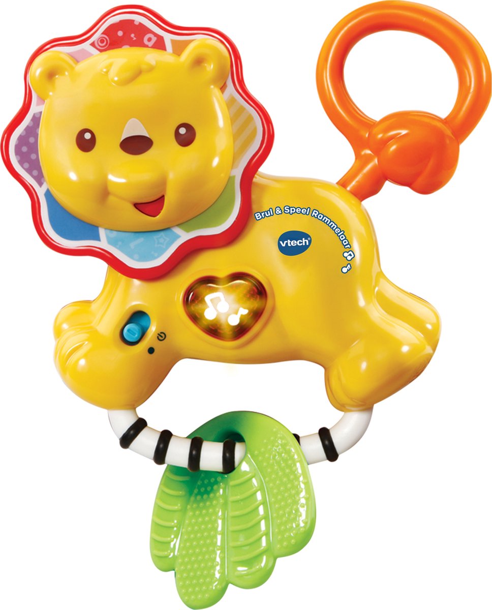 VTech Baby Brul & Speel Rammelaar - Educatief Babyspeelgoed