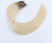 Tape in hair extension ombre kleur 6c/60c | 50 CM