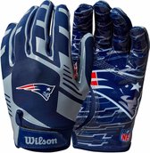 Wilson - NFL - American Football - Handschoenen - Kinderen - Stretch Fit - Team Receiver Gloves - New England Patriots - YOUTH