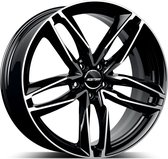 Velgen GMP Italia ATOM Black Diamond 9X21 5X112 ET35 NB66.5 Audi VW Skoda Seat Mercedes 21 inch