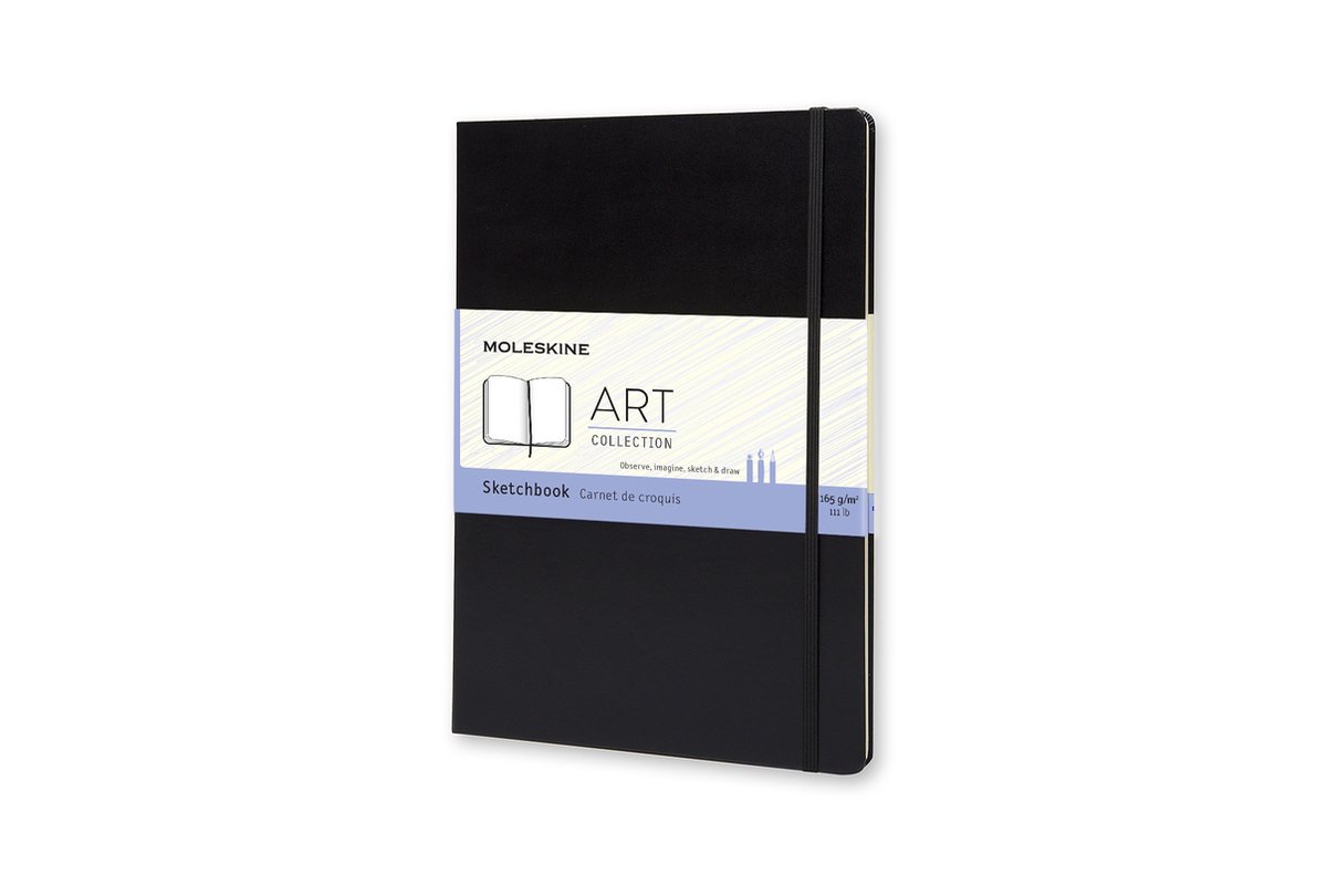 Moleskine Art Schetsboek - A4 - Hardcover - Zwart - Moleskine