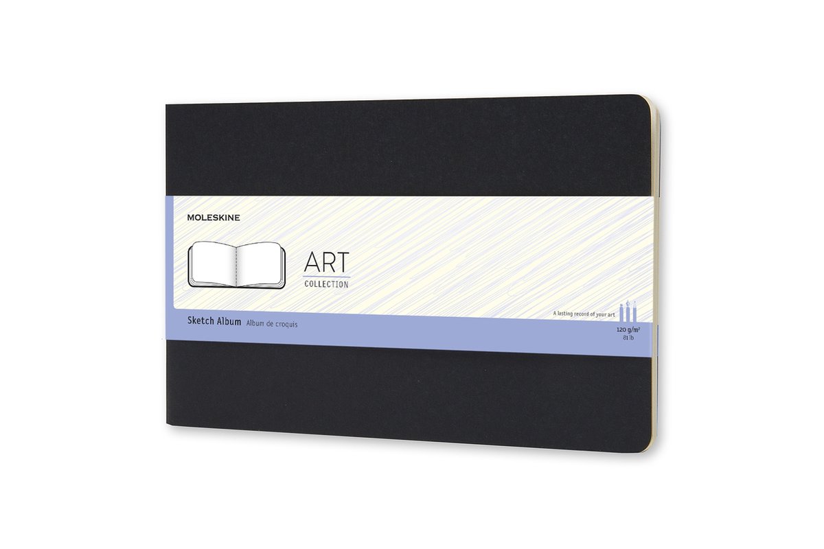 Moleskine Art Schetsalbum - Large - Softcover - Zwart