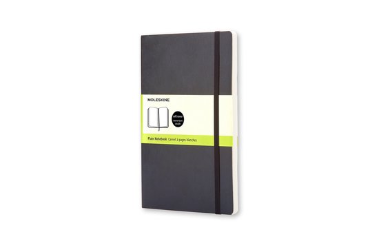 Moleskine Classic Notitieboek - Large - Softcover - Blanco - Zwart