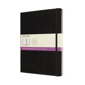 Moleskine Notitieboek - Extra Large - Hardcover - Gelinieerd/Blanco - Zwart