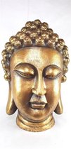 Old Gold Budha Head 33*33*51cm