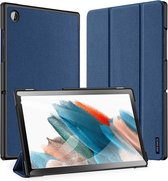 Dux Ducis Tablet Hoes Geschikt voor Samsung Galaxy Tab A8 (2021/2022) - Dux Ducis Domo Bookcase - Donkerblauw