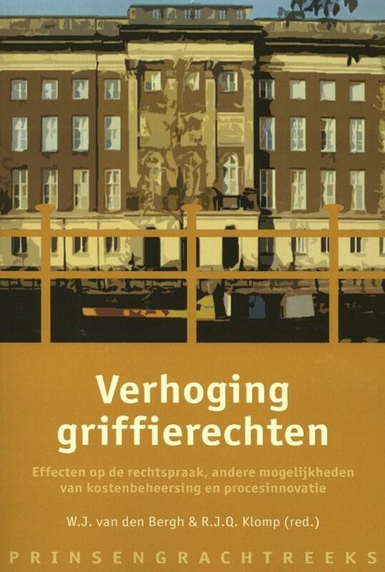 Verhoging griffierechten - cover