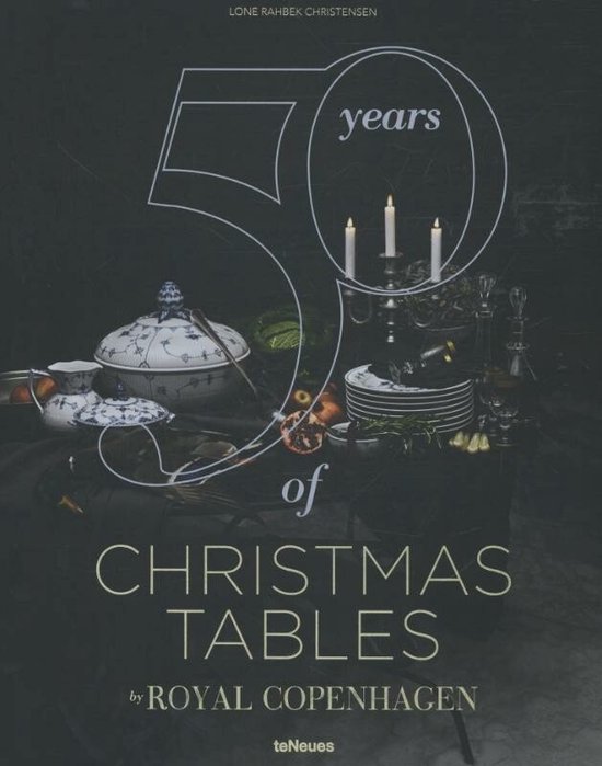 50 Years of Christmas Tables by Royal Copenhagen - cover