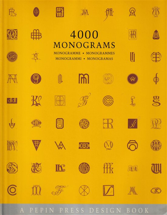 Omslag van 4000 Monograms