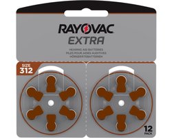 Rayovac Extra Hoorbatterijen 312 Bruin 120-pack