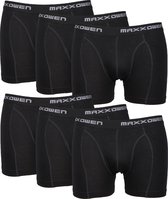 Maxx Owen - Heren Boxers - Katoen - Zwart - Maat XXXL - 6-Pack!