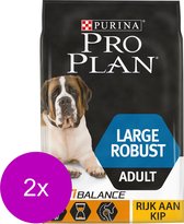 Pro Plan Dog Adult Large Breed Robust Kip - Hondenvoer - 2 x 14 kg