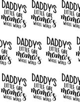 Daddy's Little Girl, Mama's Whole World Composition Notebook - Large Ruled Notebook - 8.5x11 Lined Notebook (Softcover Journal / Notebook / Diary)