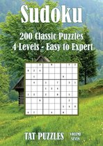 Sudoku- Sudoku - 200 Classic Puzzles - Volume 7 - 4 Levels - Easy to Expert