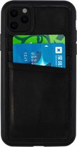 Wachikopa handmade iPhone 13 pro max back cover zwart