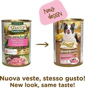Stuzzy Monoproteïn Pig - Chien - Alimentation humide - Aliment complet - 6 x 400 g