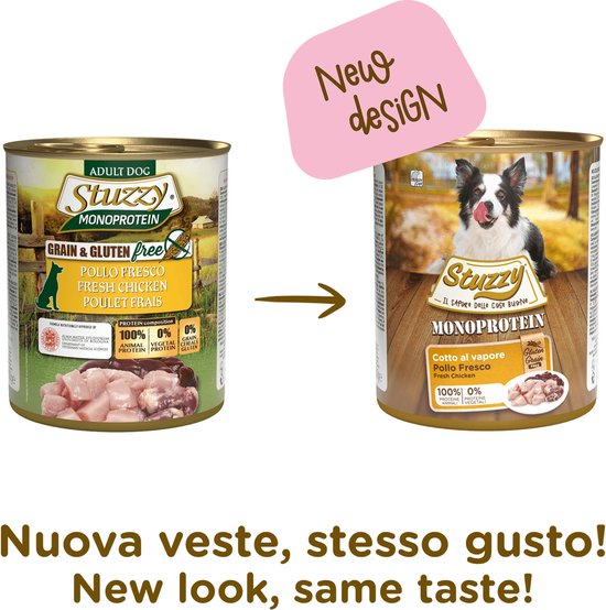Stuzzy Blik Adult 800 g - Hondenvoer - Kip