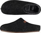 Floraya Dames Home Slipper - Pantoffel - Sloffen - Antraciet - 41-42